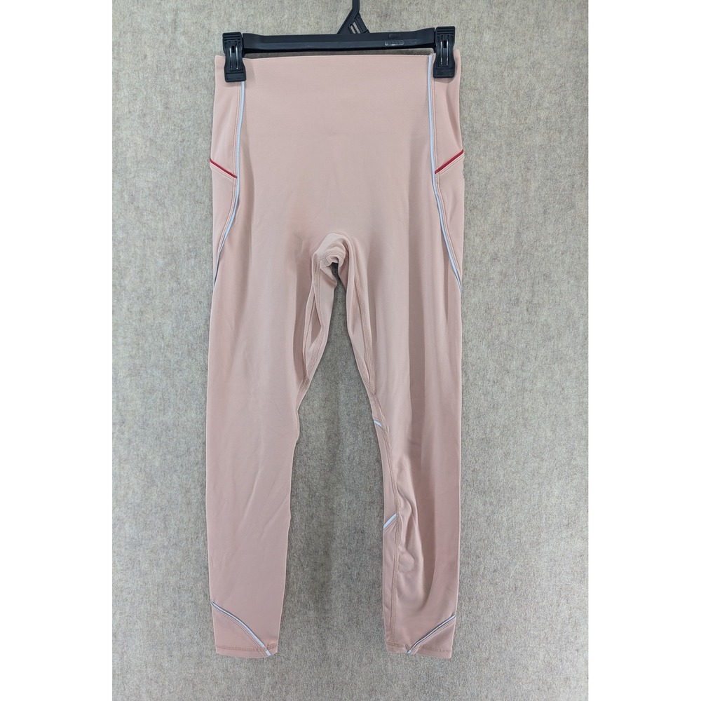 Fabletics High-Waisted Motion365 Reflective  Leggings Peach LG2044653 Small